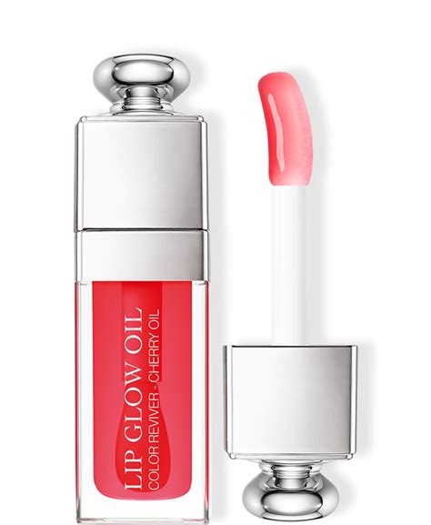 dior cherry lip glow oil